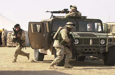 Humvee Desert